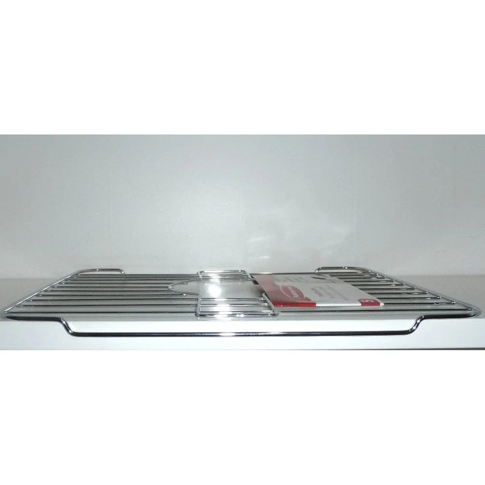 Rubbermaid Vintage Sink Protector Twin Sink Rack Chrome 6103 Chrome